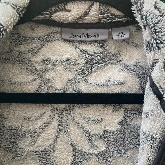 Grey Patterned Jacket - Picture 3 of 7